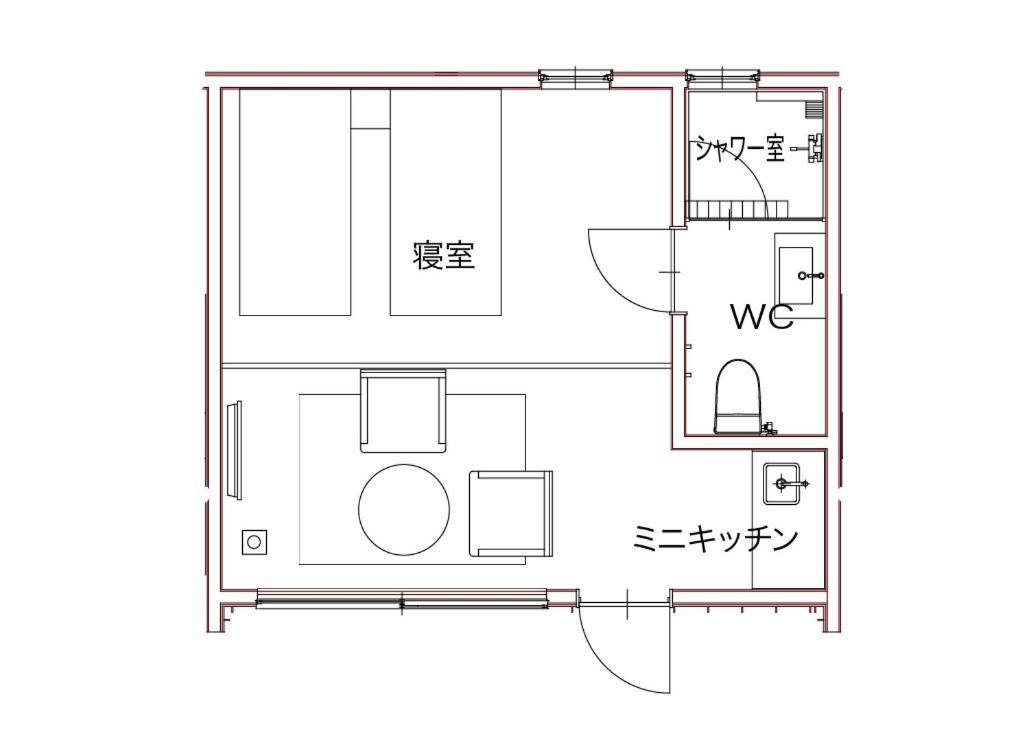 Kamome Jyuku Appartement Takamatsu Buitenkant foto